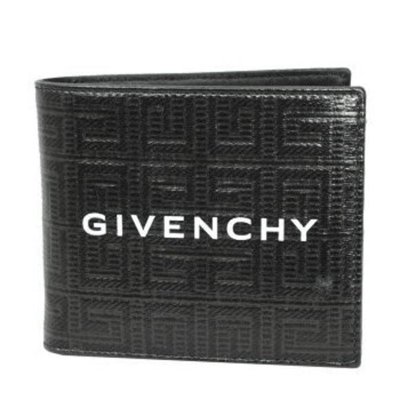 Givenchy Bifold Wallet Leather Black - Picture 1 of 4